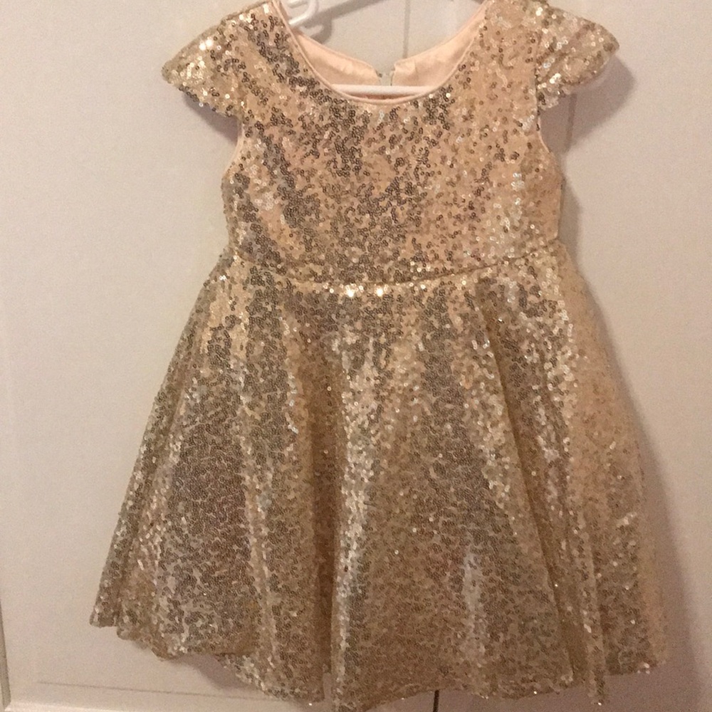 Toddler formal sequined dress